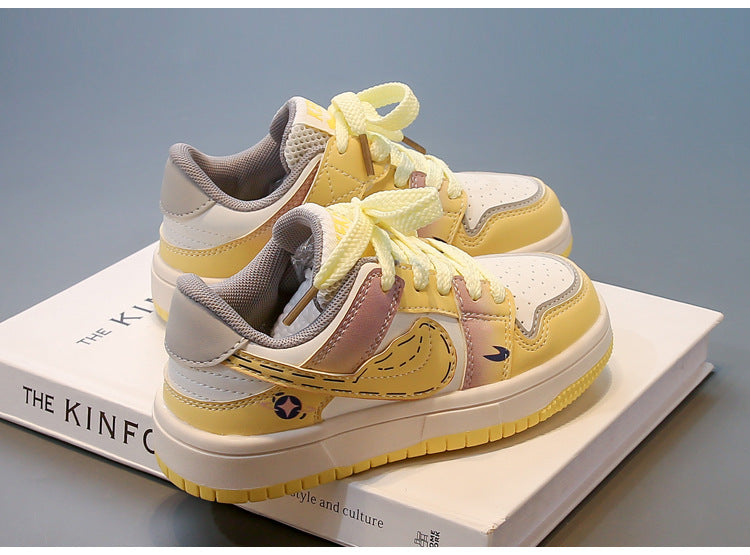 Modern Children's Sneakers with Laces