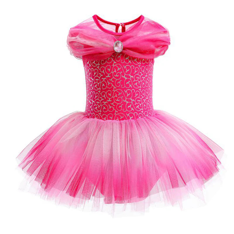 Vestido infantil de princesas Disney
