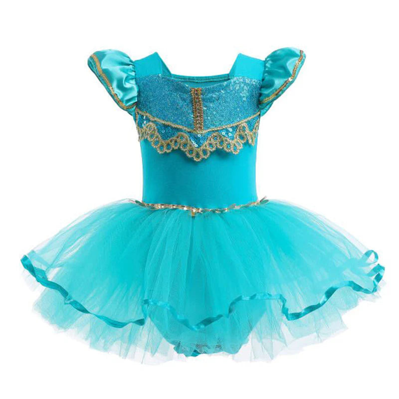 Vestido infantil de princesas Disney