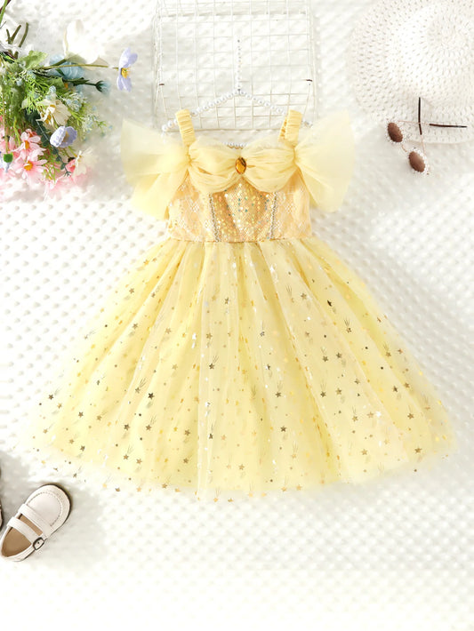 Vestido infantil Princesa Estrellas