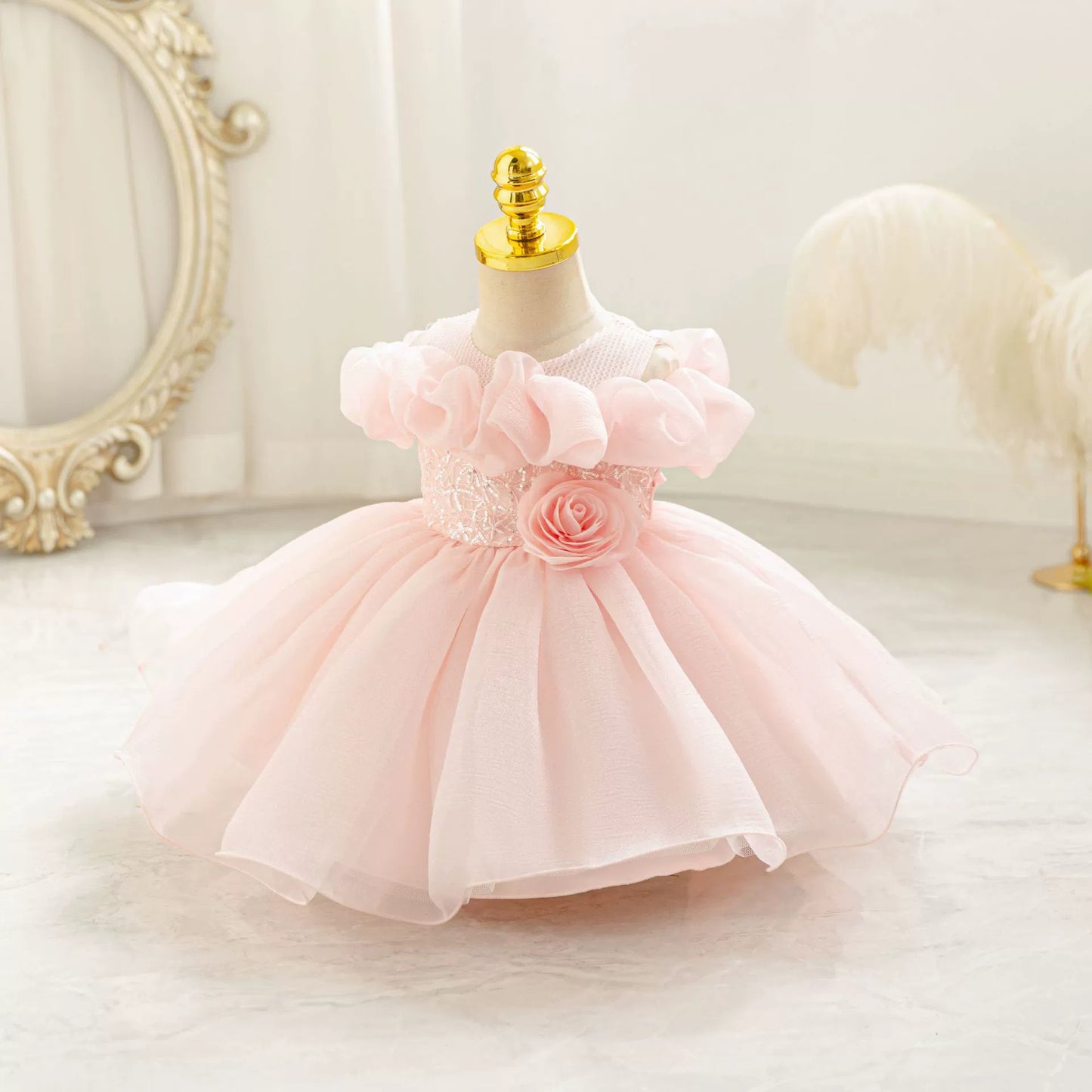 Puffy Tulle Party Dress