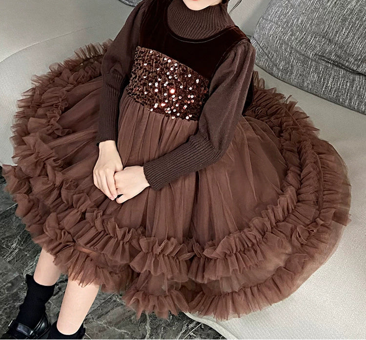Children's Sequin and Tulle Dress