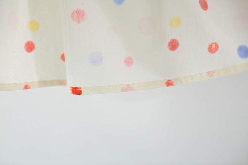 Colorful Polka Dot Children's Dress