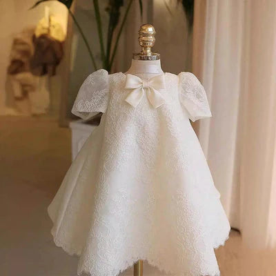 Children's Floral Bow Dress