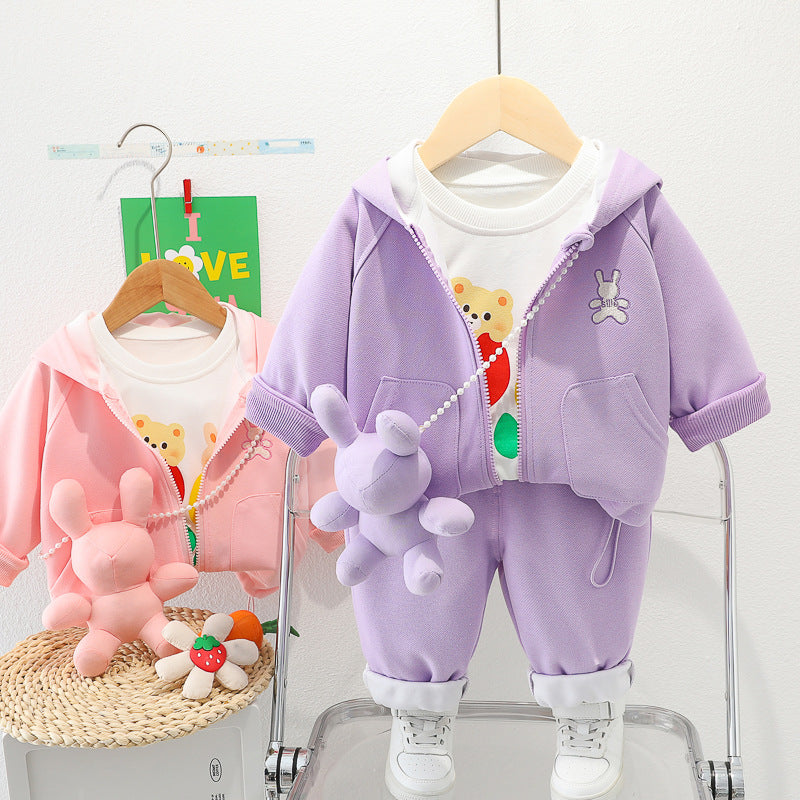 Children's Set Rabbit 3-Piece Bag