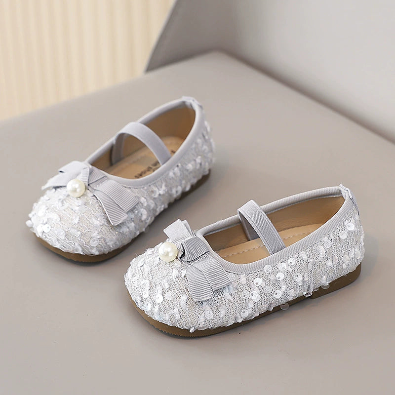 Children's Shiny Pearl Shoe