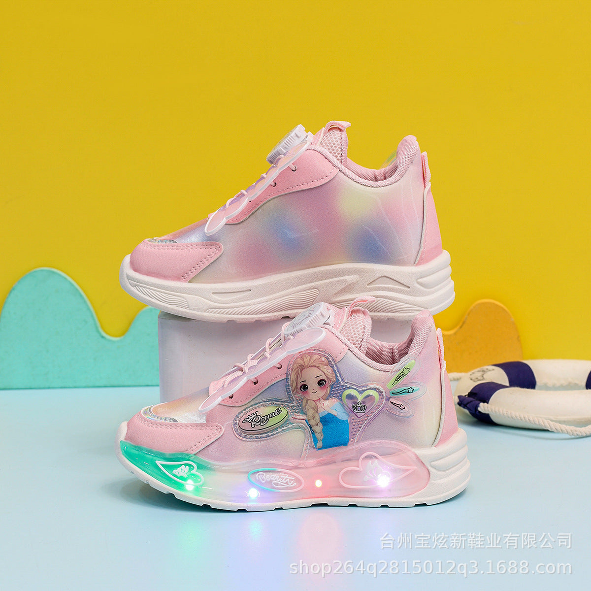 Zapatillas Infantiles Mariposas لوسيس المجمدة
