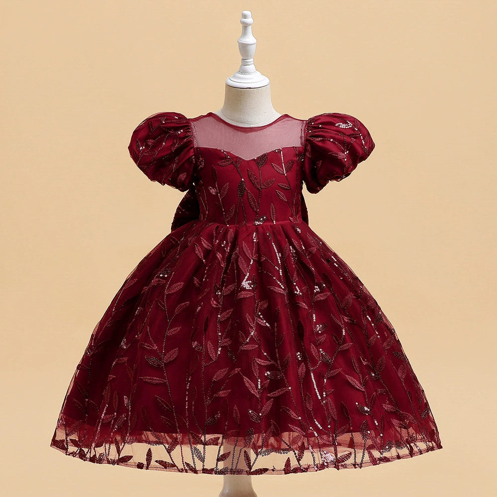Floral Kids Party Dress