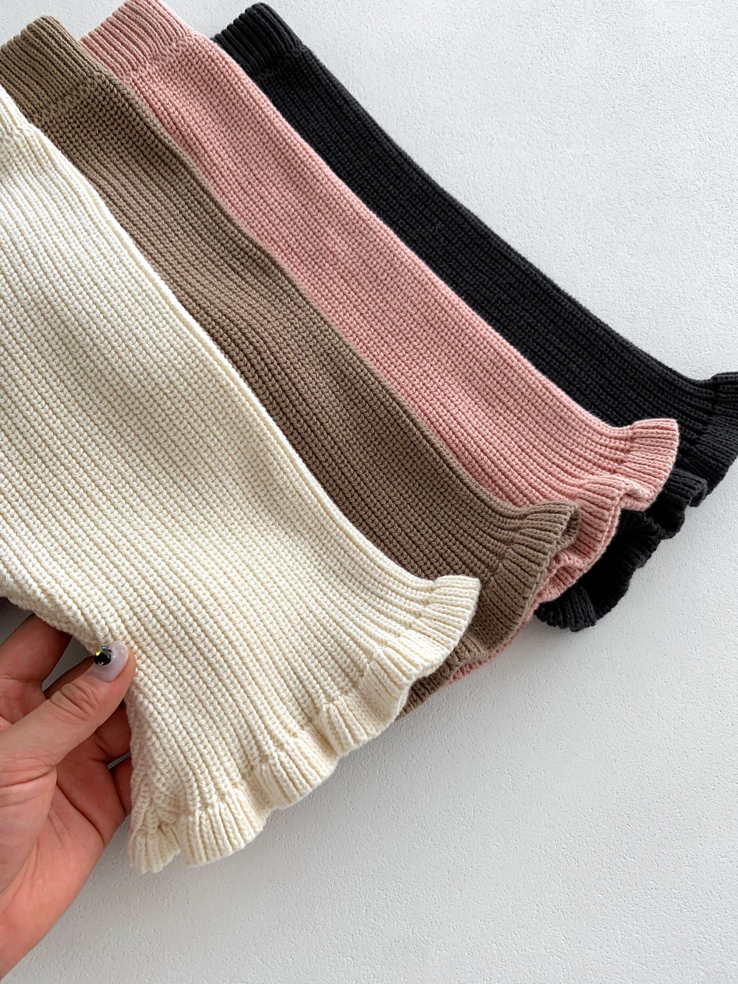 Children's Knit Wide-Leg Pants