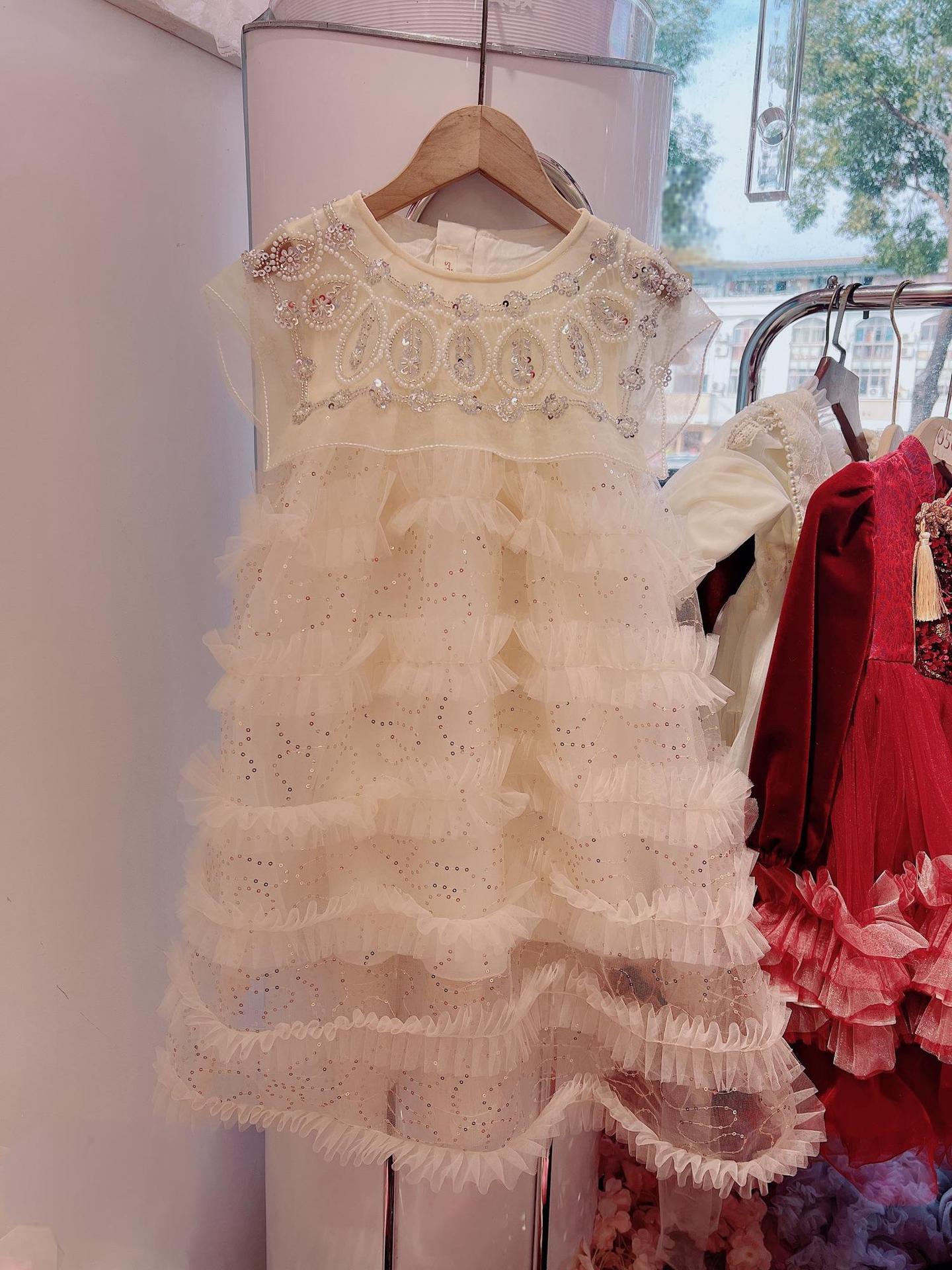 Shiny Tulle Children's Dress