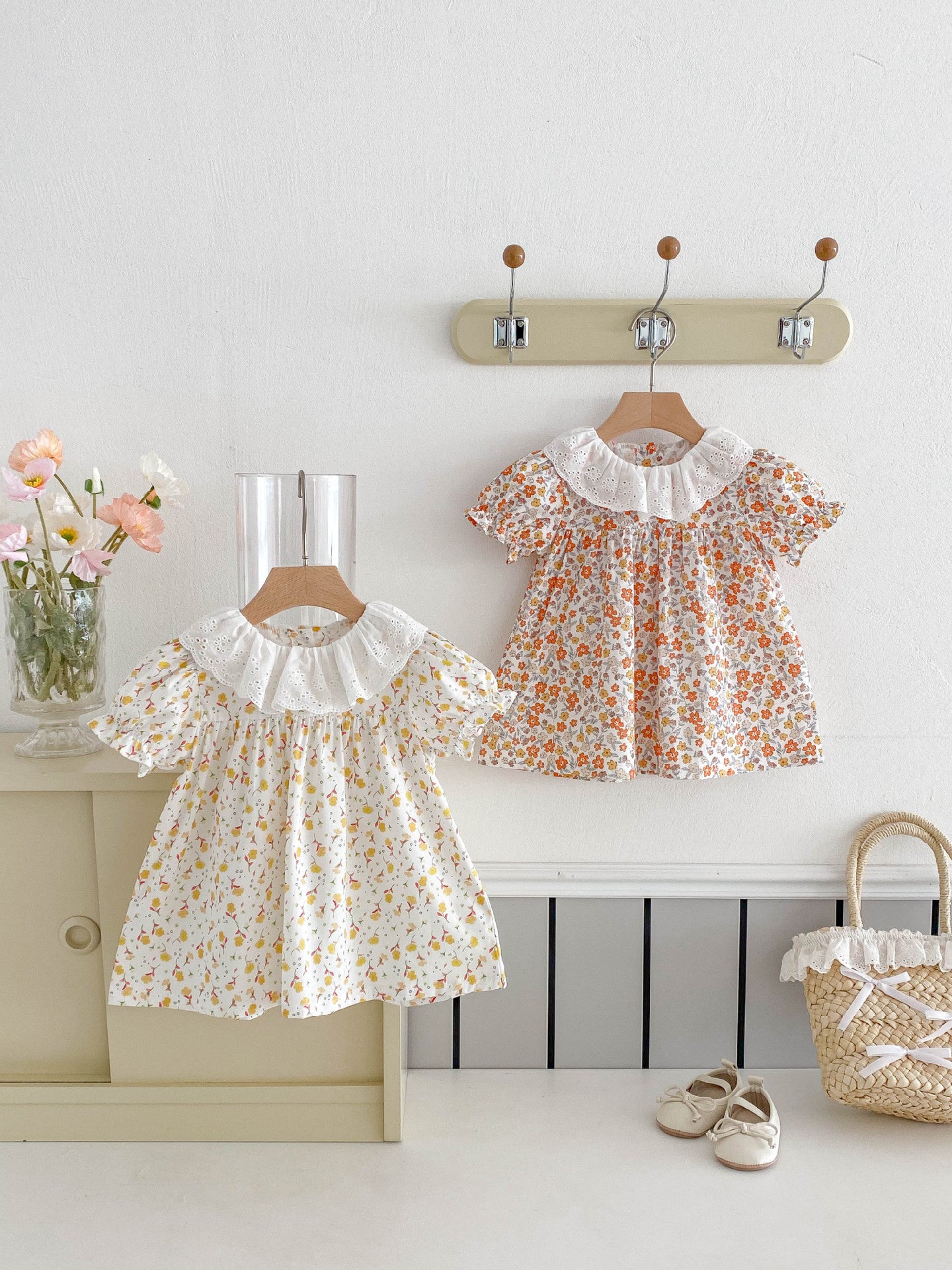 Children's Summer Flower Dress