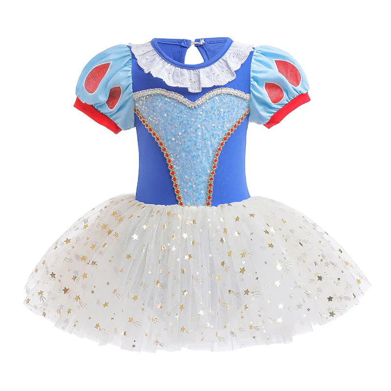 Vestido infantil de princesas Disney