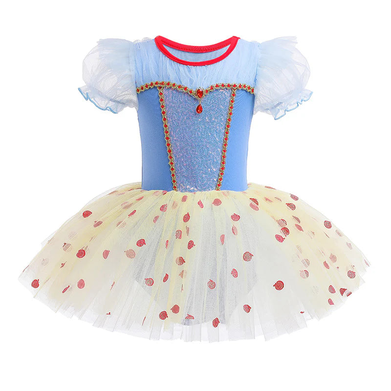 Vestido infantil de princesas Disney