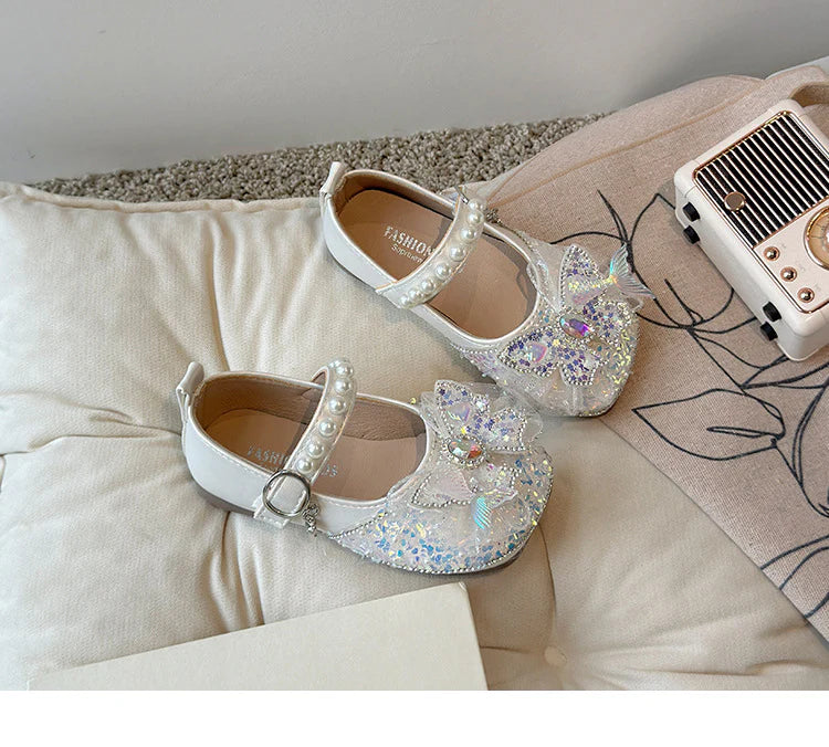 Butterfly Girls' Stone Shoes