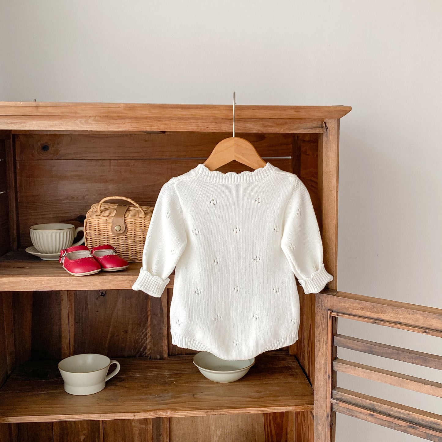 Children's Girls' Knit Strawberry Body