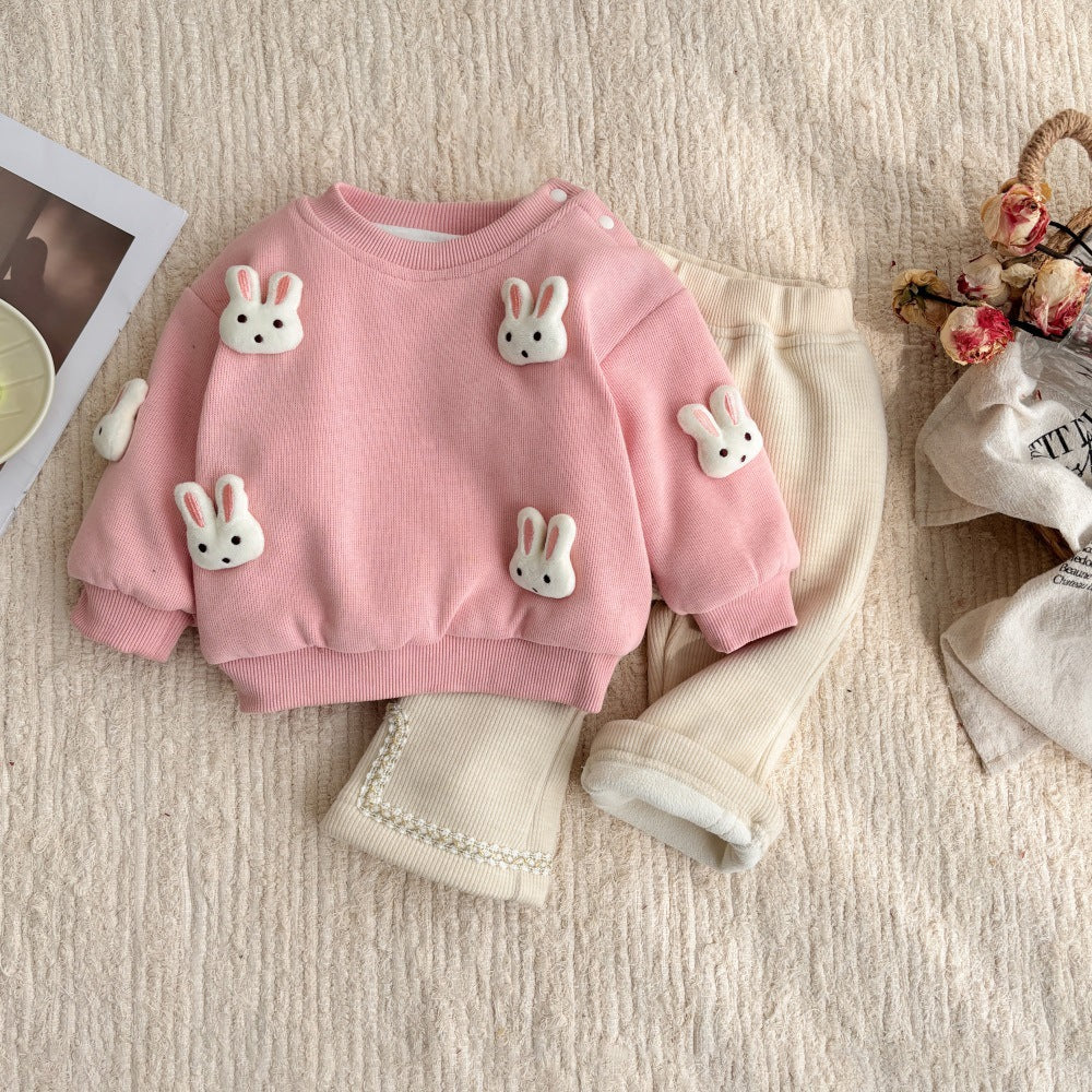 Girls' Winter Bunny Set