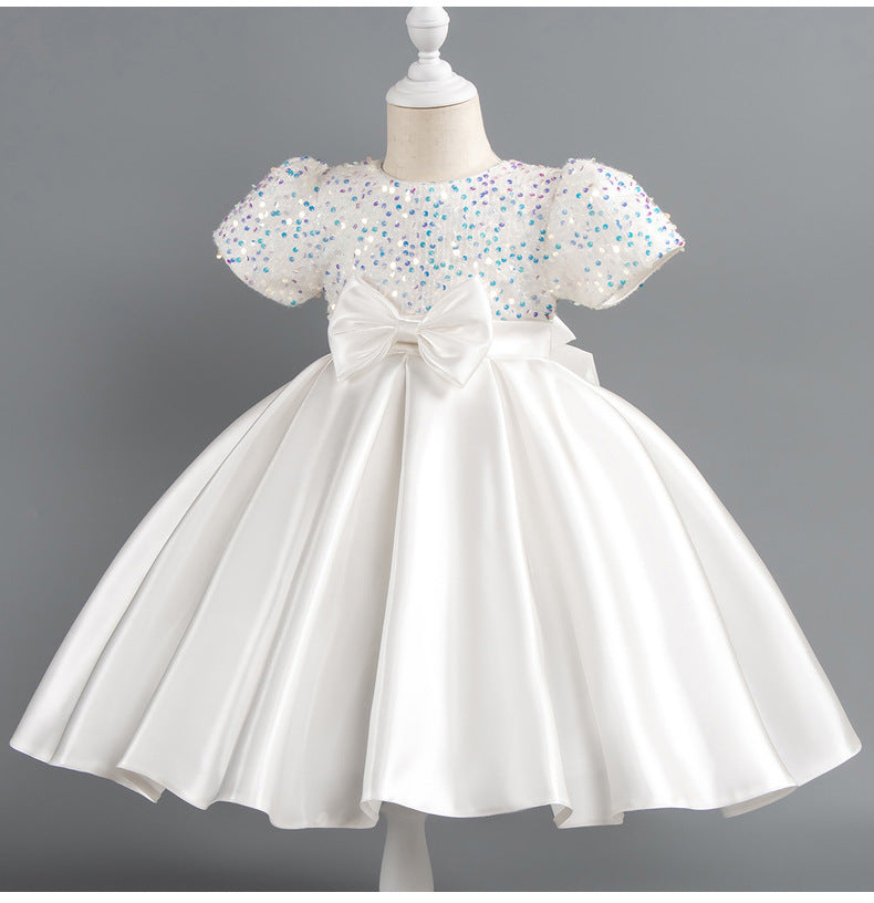 Sparkly Bow Party Dress
