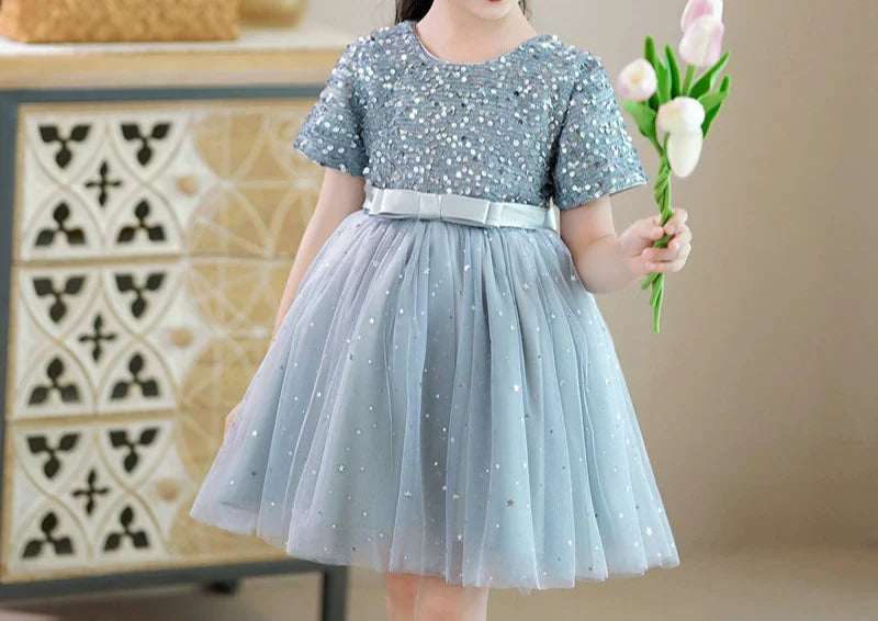Children's Sequin Party Dress