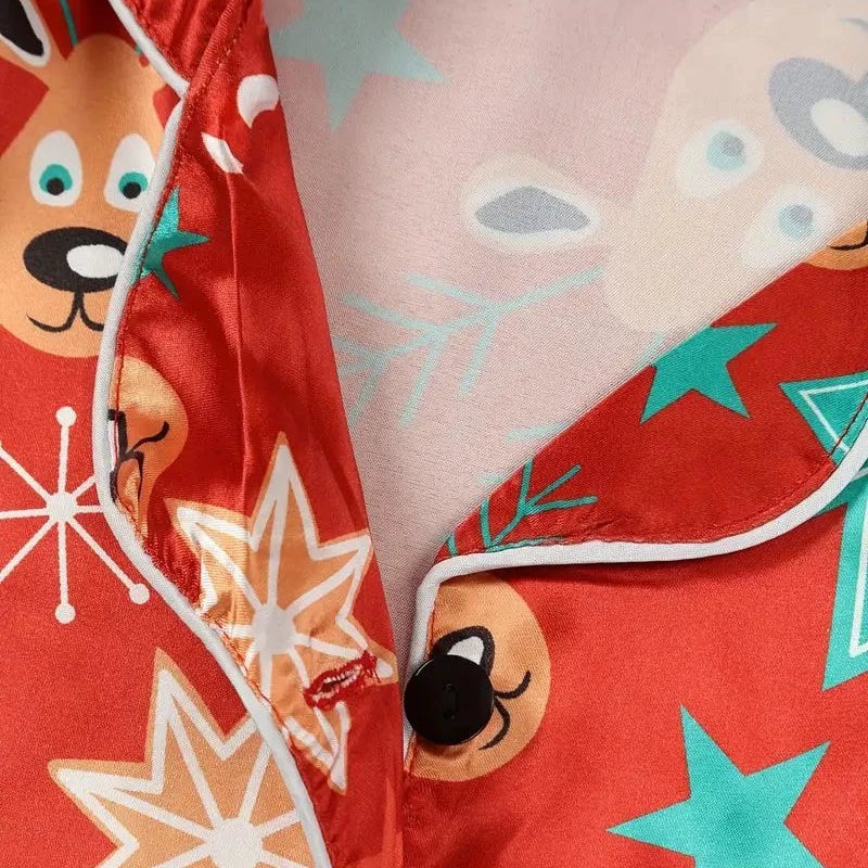 Kids’ Christmas Reindeer Pajamas