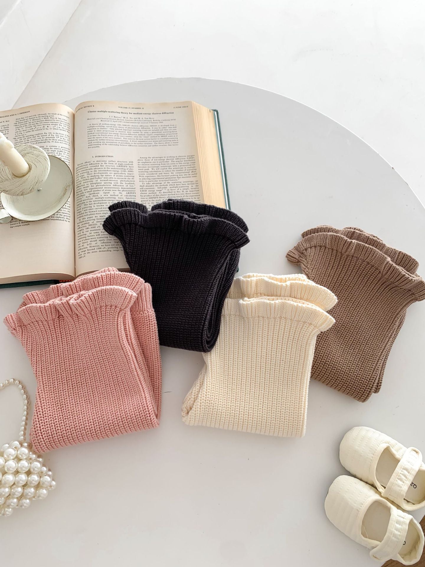 Children's Knit Wide-Leg Pants