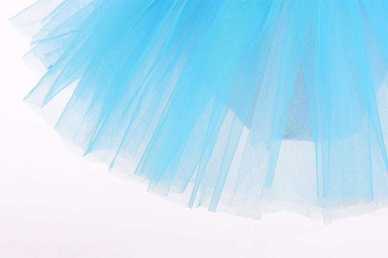 Vestido infantil de princesa sirena