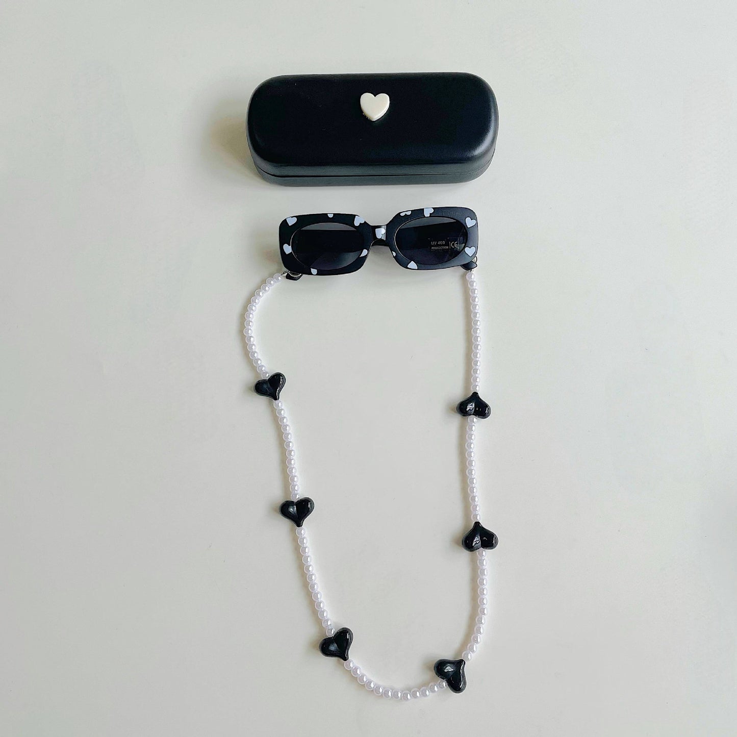 Gafas + Cadena para Chicas Love