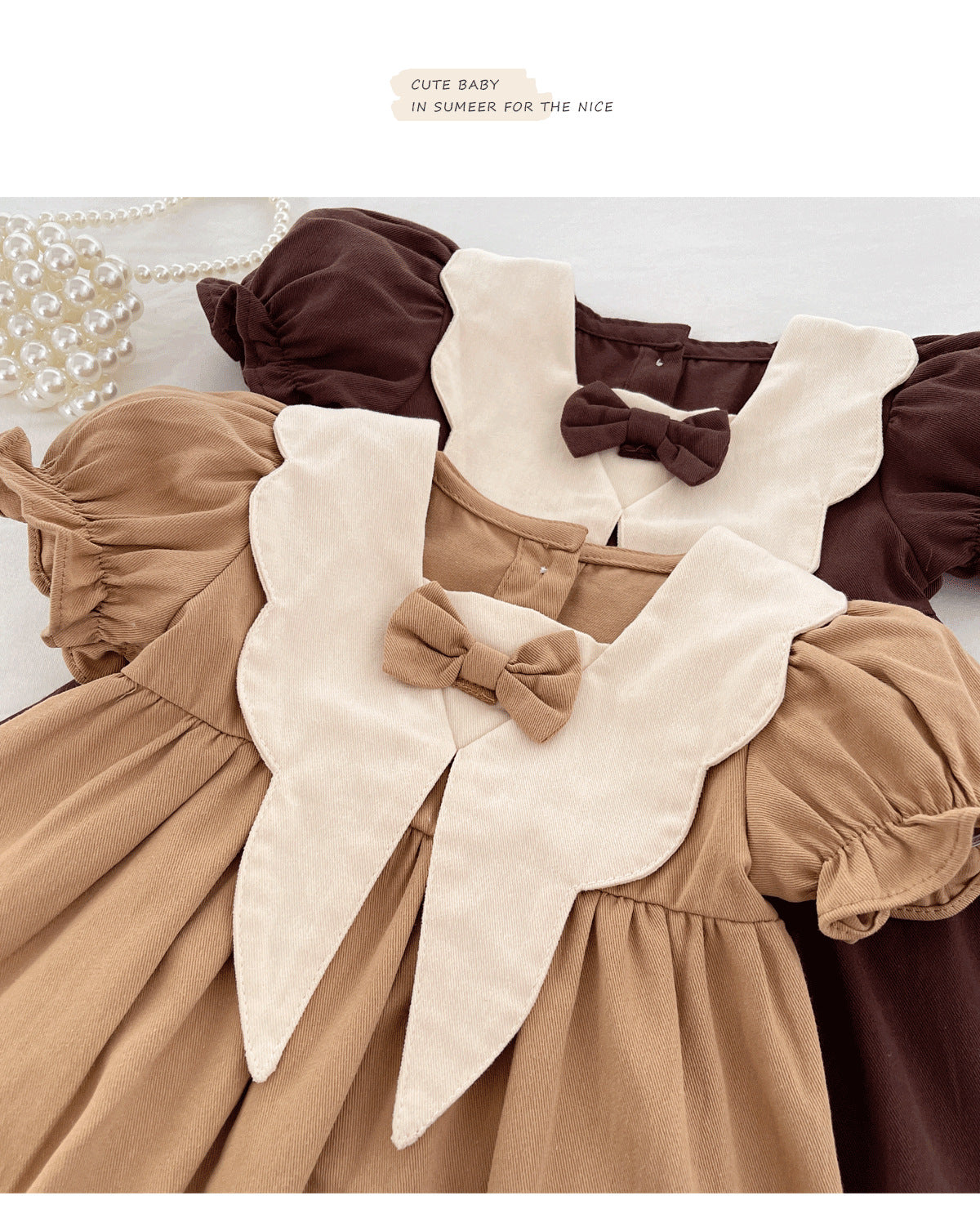 Children's Princess Bow Dress