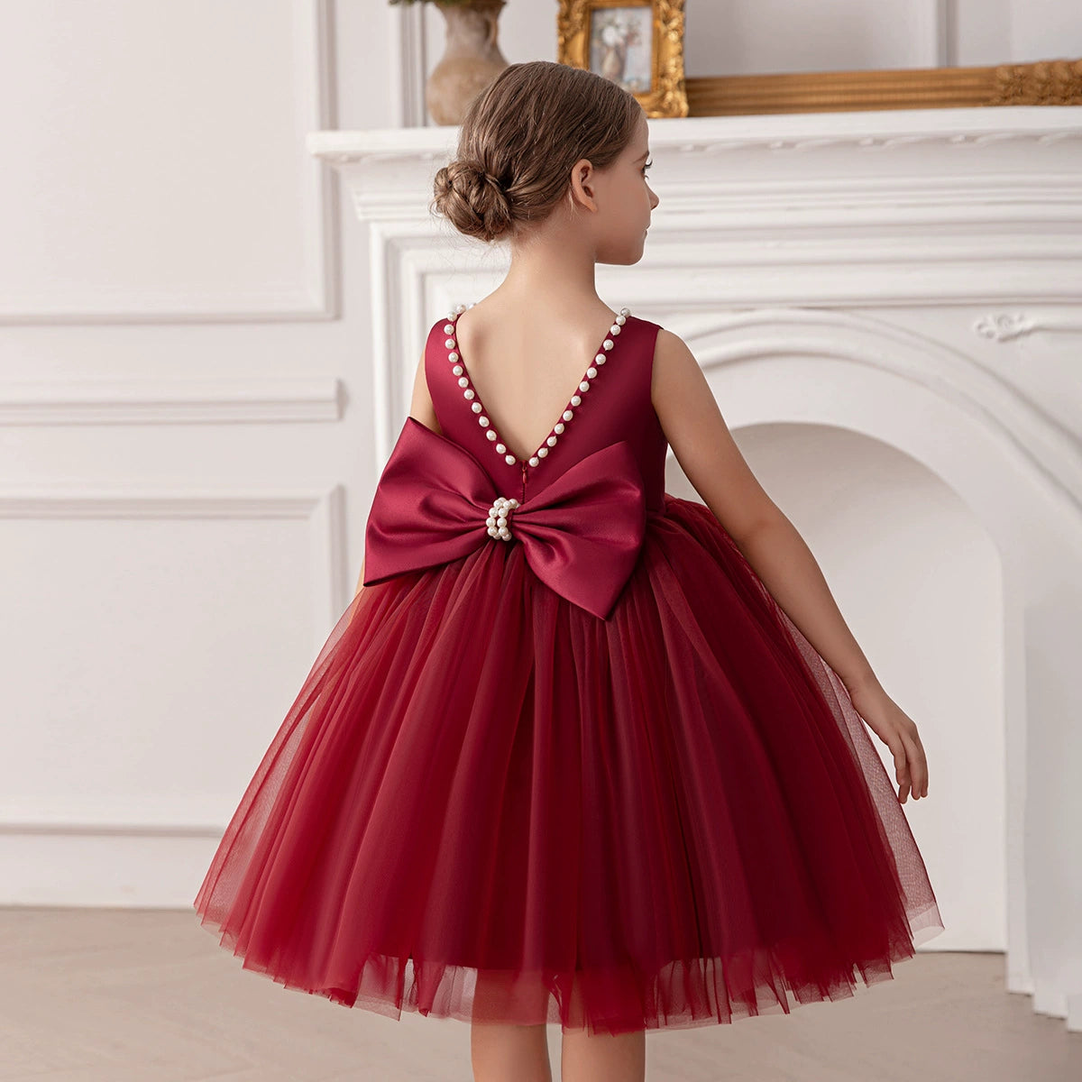 Girls’ Pearl Party Dress
