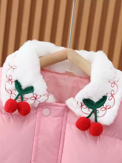 Girls' Cherry Winter Coat