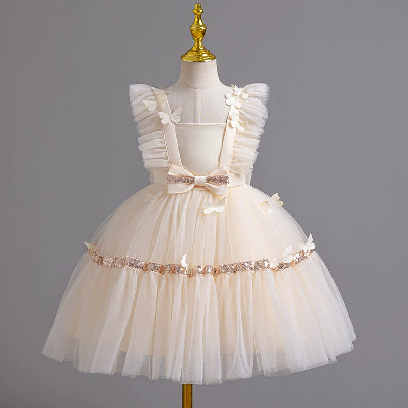 Tulle Party Dress with Bows