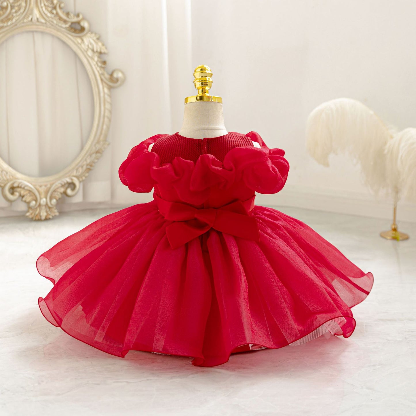 Puffy Tulle Party Dress