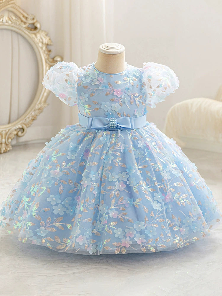 Children's Flower Party Dress