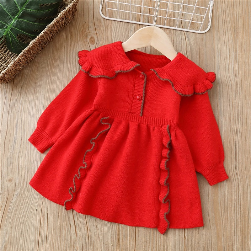 Girls' Knitted Dress