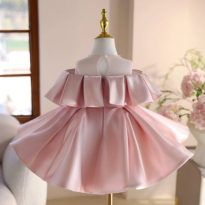 Pink Bow Party Dress