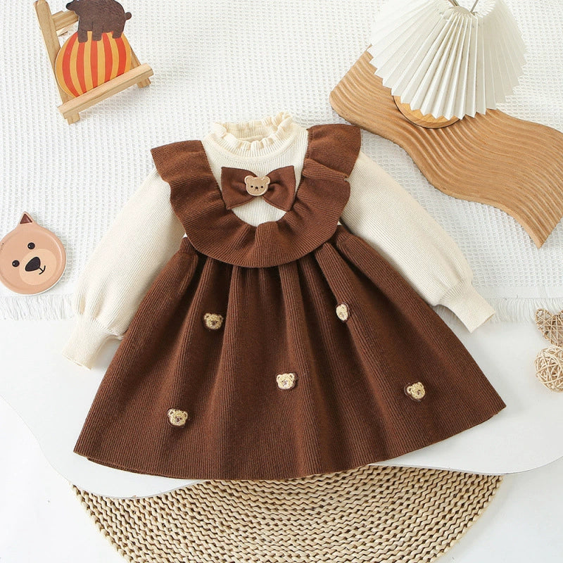 Teddy Bear Knit Dress