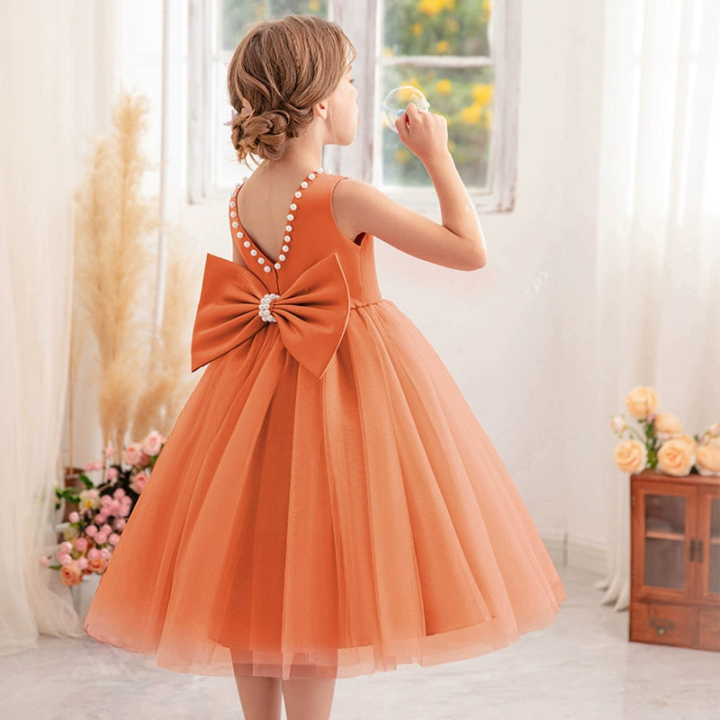 Girls’ Pearl Party Dress