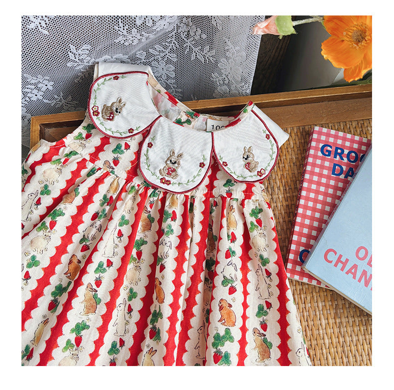 Children's Summer Bunnies Dress