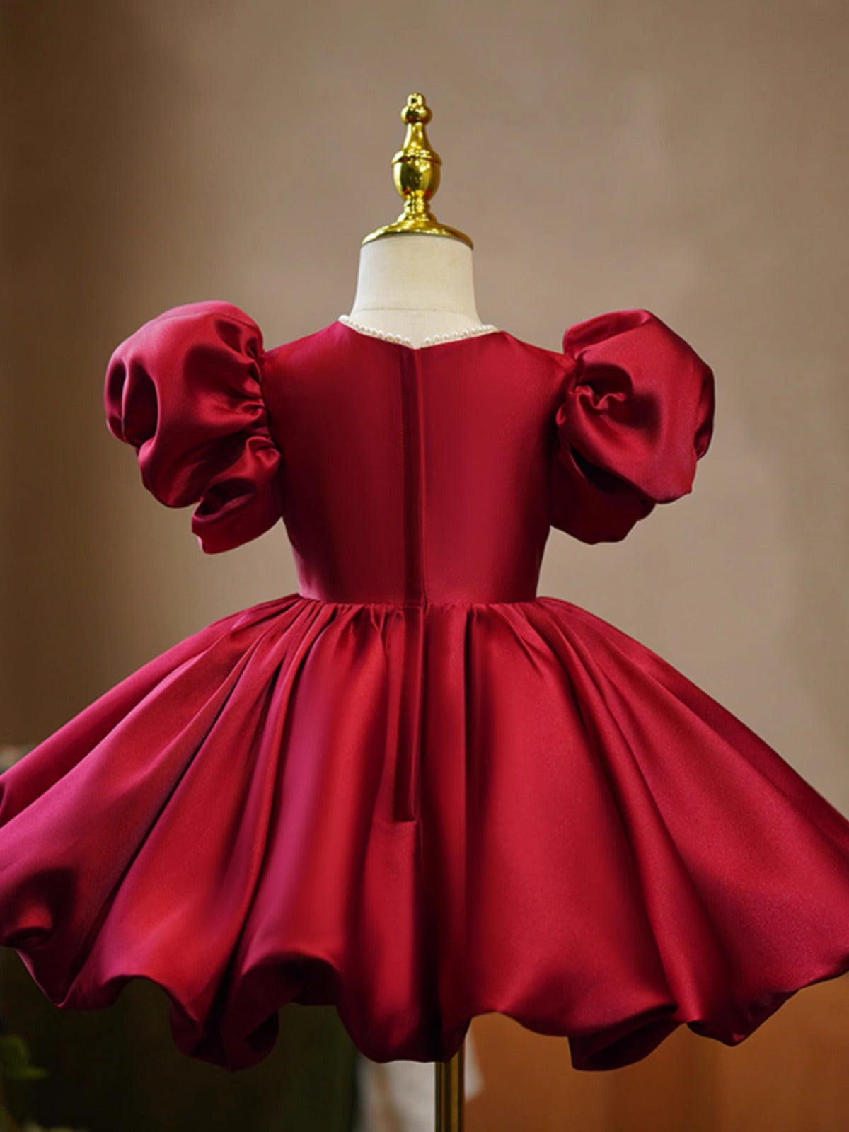 Children's Pearl Bow Dress