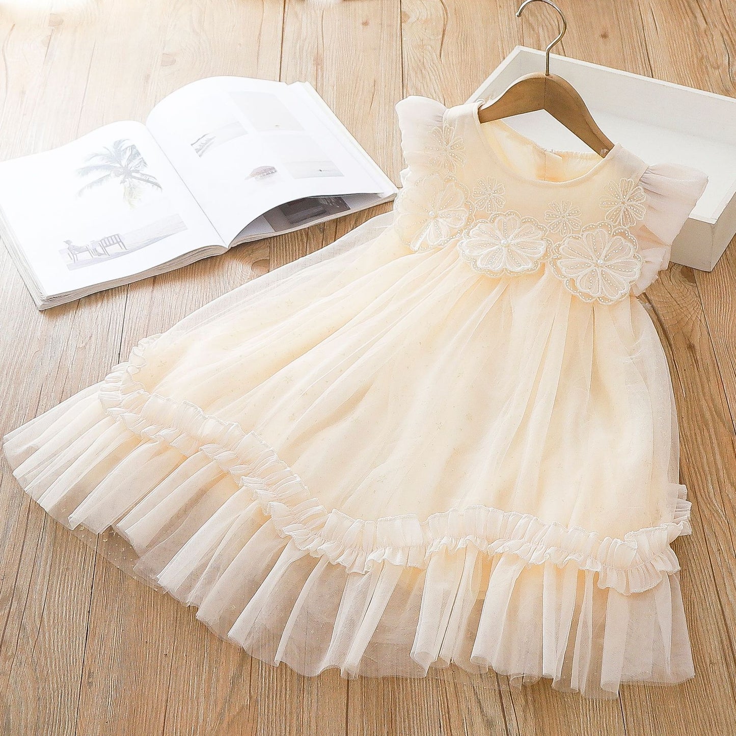 Children's Tulle and Flower Dress