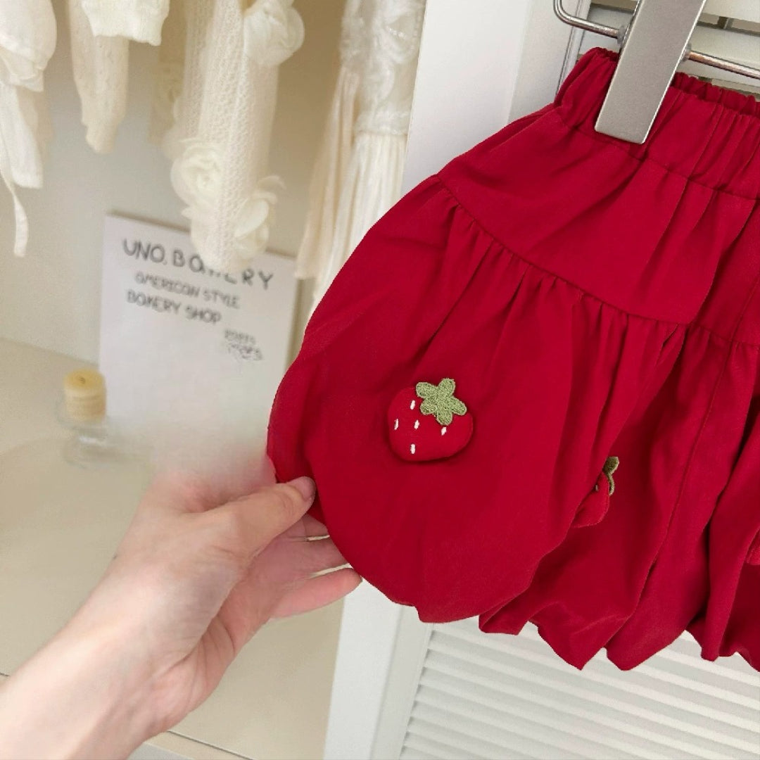 Children's Set for Girls Strawberry Shortcake
