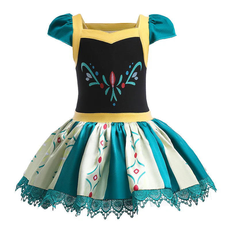 Vestido infantil de princesas Disney