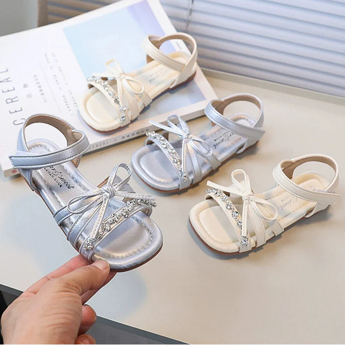 Sandalias de verano con lazo para mujer