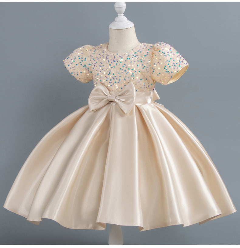 Sparkly Bow Party Dress