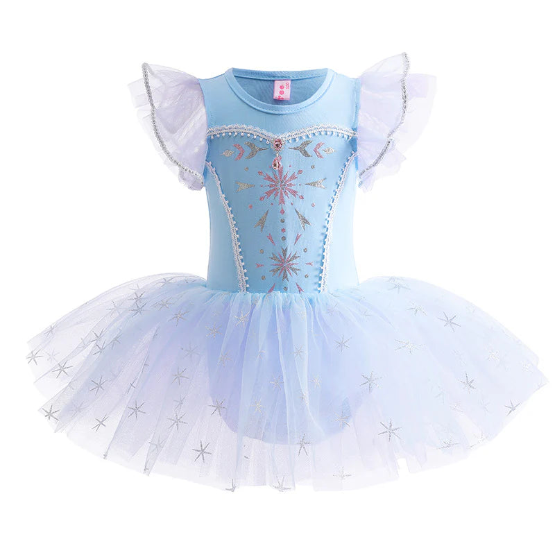 Vestido infantil de princesas Disney