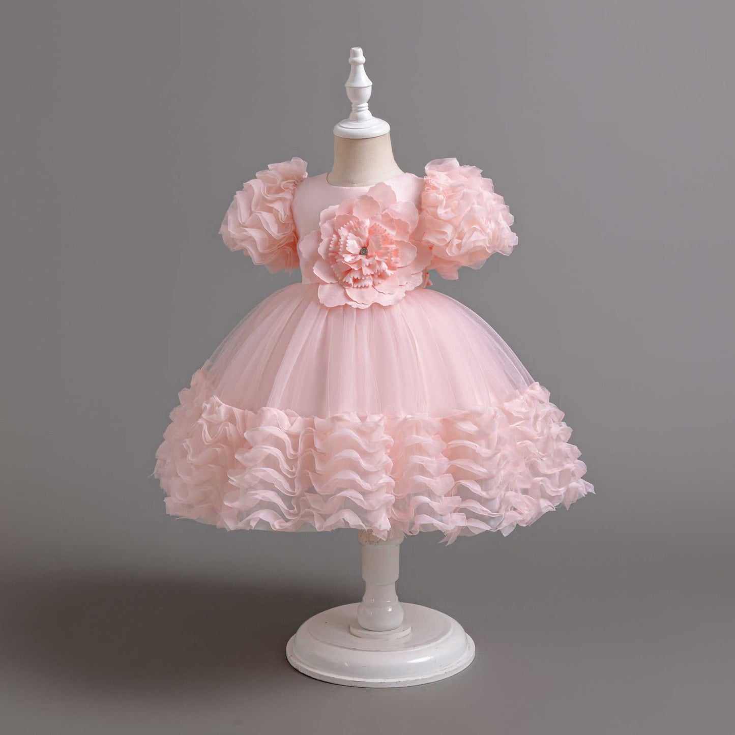 Flower Children's Party Dress