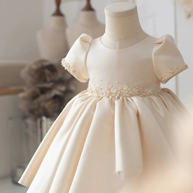 Children's Party Dress with Flowers