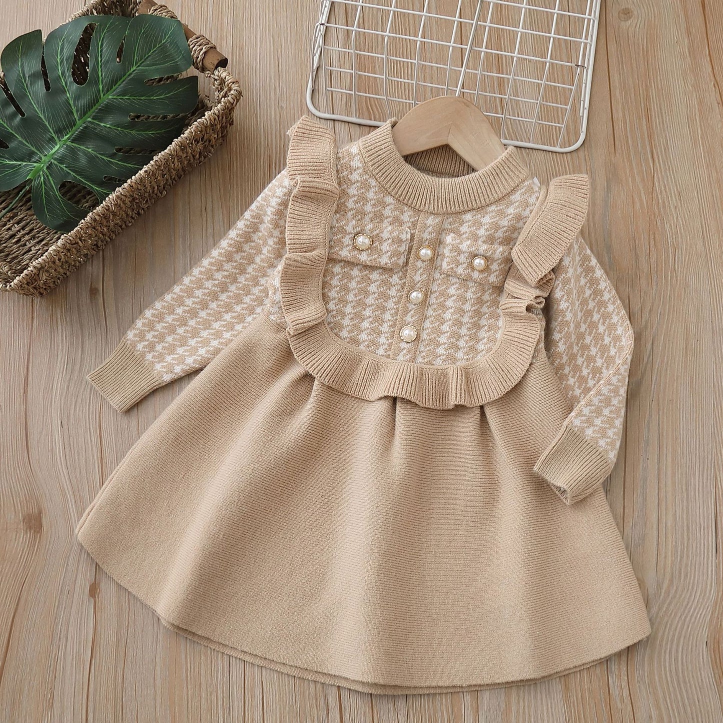 Mussi Knitted Dress with Buttons