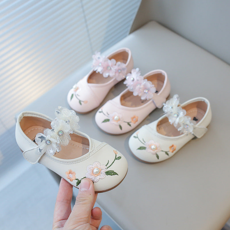 Florzinhas de zapatos para niñas
