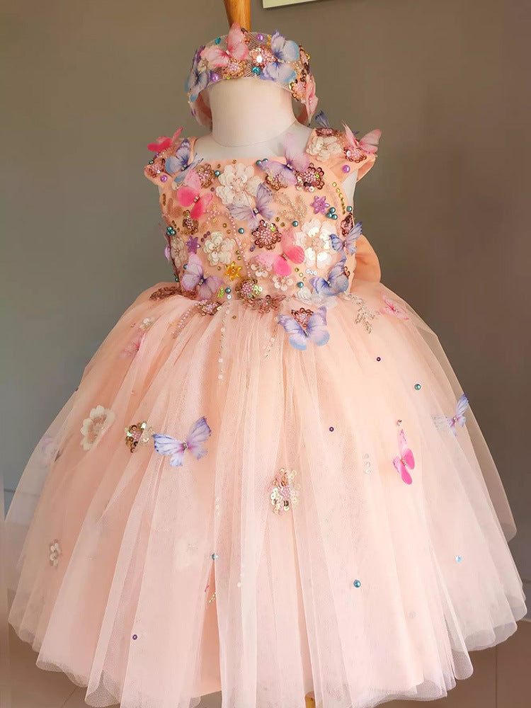 Enchanted Flower Children's Party Dress