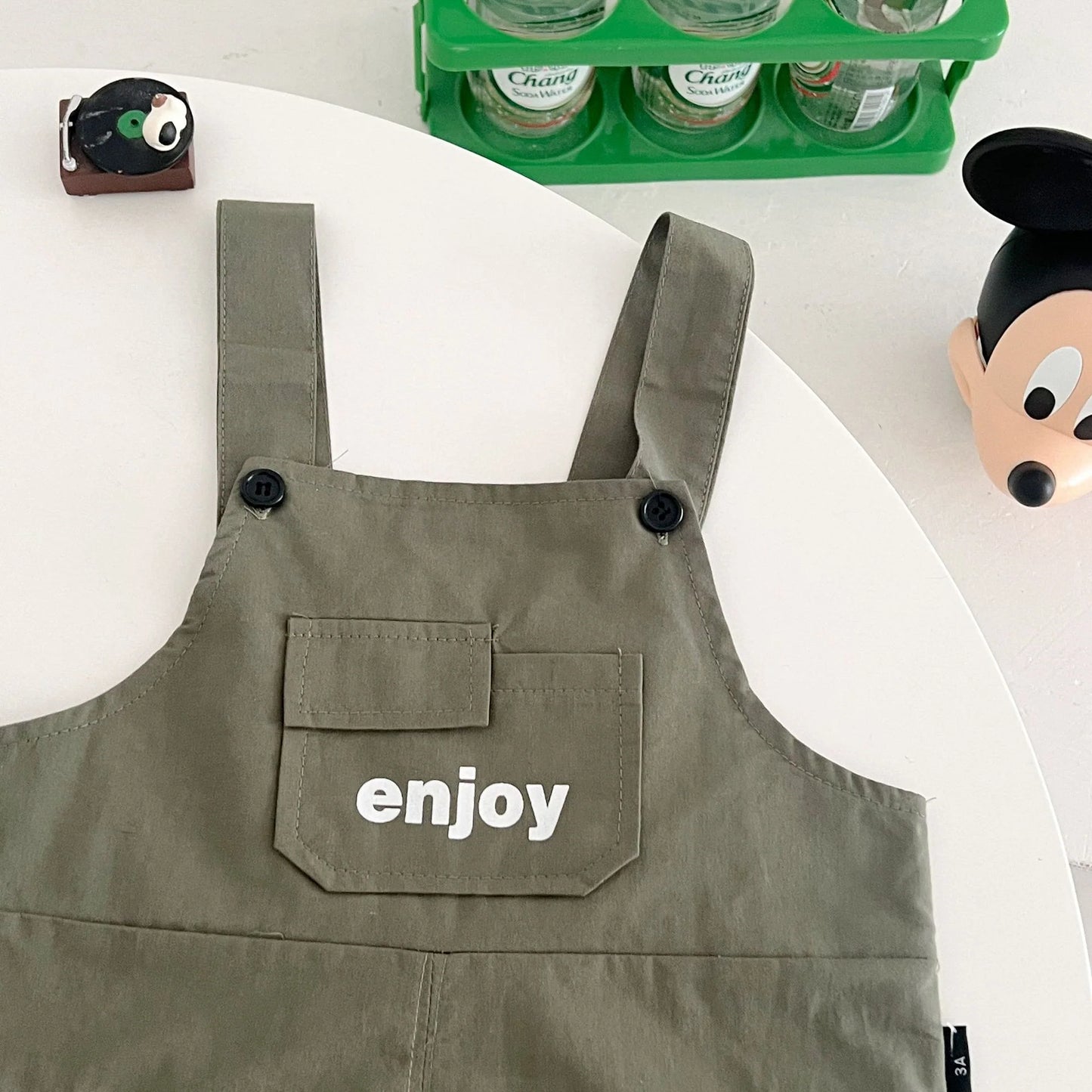 Children's Overalls Enjoy Pocket